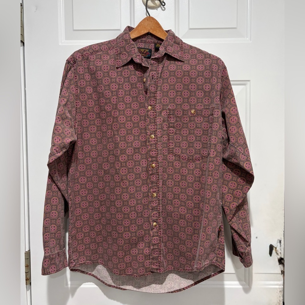Lightning Bolts - Men's Geometric Patterned Buttoned Down Shirt